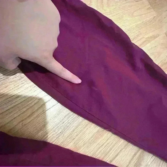 Greys Anatomy by Barco Scrubs Set Straight Leg Color Wine Size XS/S - Picture 6 of 14